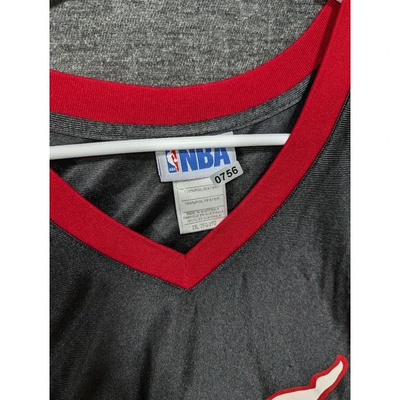 NBA Miami Heat Dwyane Wade 3 Jersey Mens 2XL Black Sleeveless Basketball Shirt - Picture 5 of 5